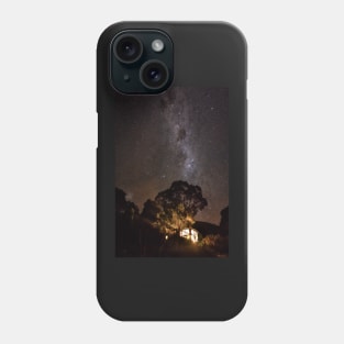 The Milky Way Over the Boathouse Phone Case