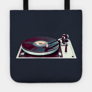 vinyl player Tote