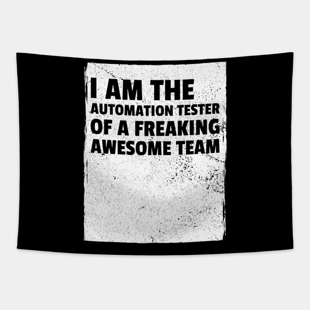 I am the automation tester of a freaking awesome team Tapestry by Salma Satya and Co.