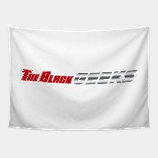 The Black Geeks Logo Basic Tee Tapestry