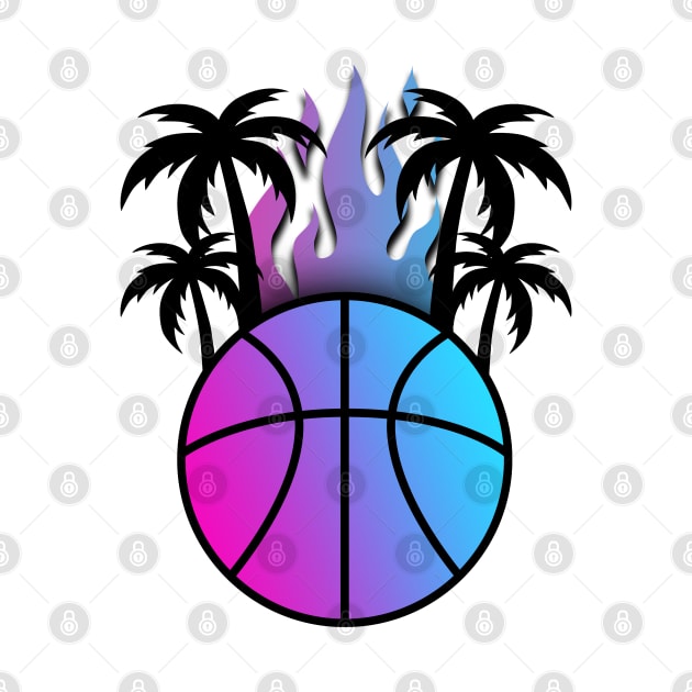 Miami Vice Palm Beach Basketball by BuzzerBeater00