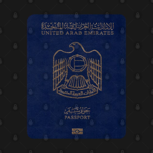 United Arab Emirates Passport Cover by Islanr