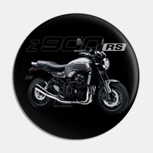 Kawasaki Z900RS 20 grey, sa Pin