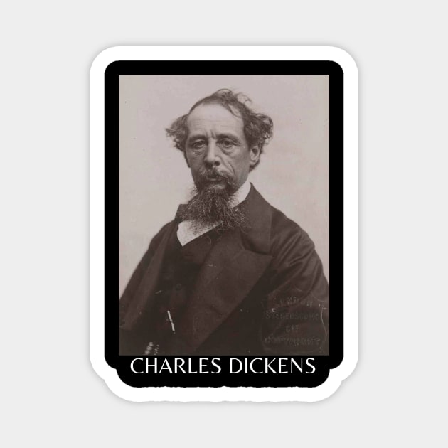 Charles Dickens Magnet by lukelux