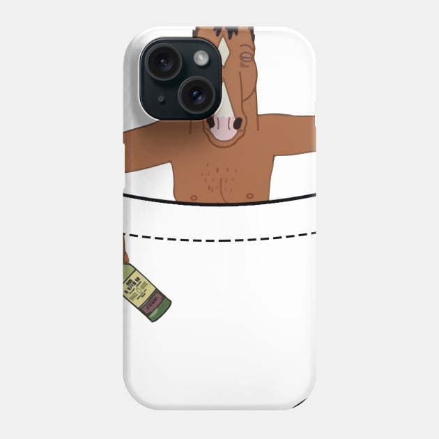 Bojack Sleeping In Your Pocket Phone Case by GeleHaas