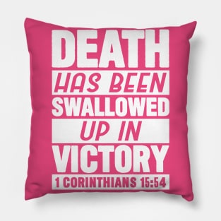 1 Corinthians 15:54 Pillow