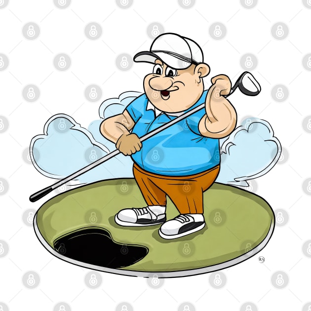 Golfer by ArtShare