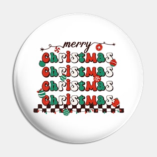 Merry Christmas Pin