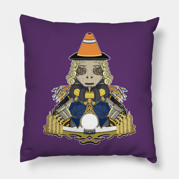 Matriarch of Matter Pillow by EyeSack