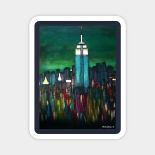 New York Night Magnet