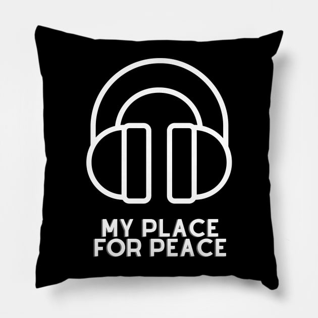 My Place for Peace Pillow by 4thesoul