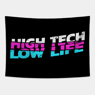 Cyberpunk High Tech Low Life Tapestry