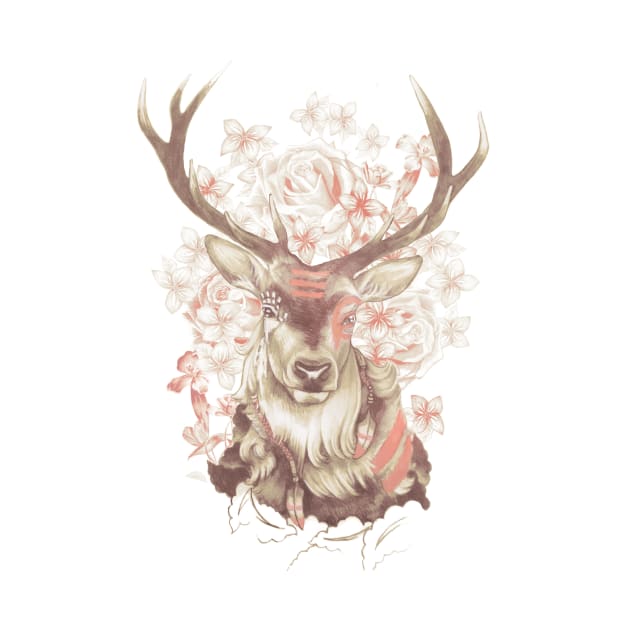 Stag of My Dreams by Meganpalmer