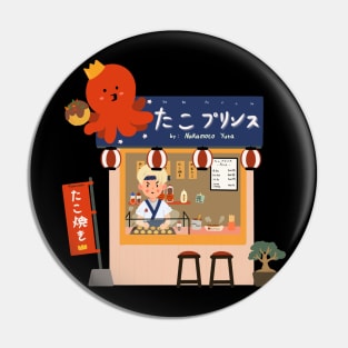 Yuta takoyaki stall Pin