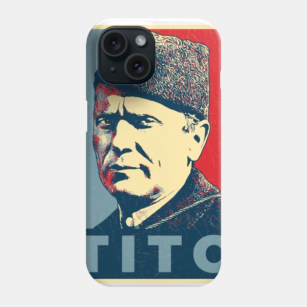 Josip Broz Tito Phone Case by dan89