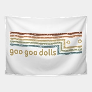 Goo Goo Dolls Cassette Stripes Tapestry