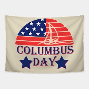 Columbus day Tapestry