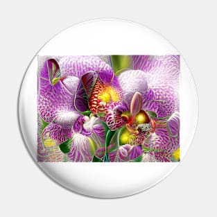 Orchid Pin