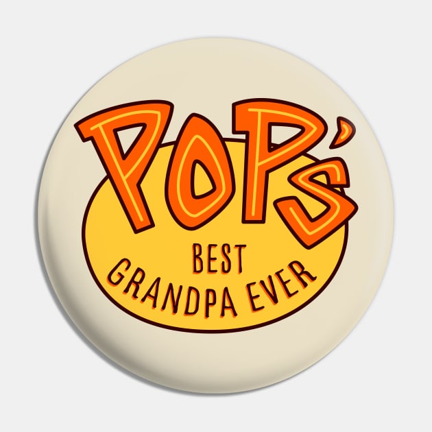 Pops Best Grandpa Ever Pin by JosePepinRD