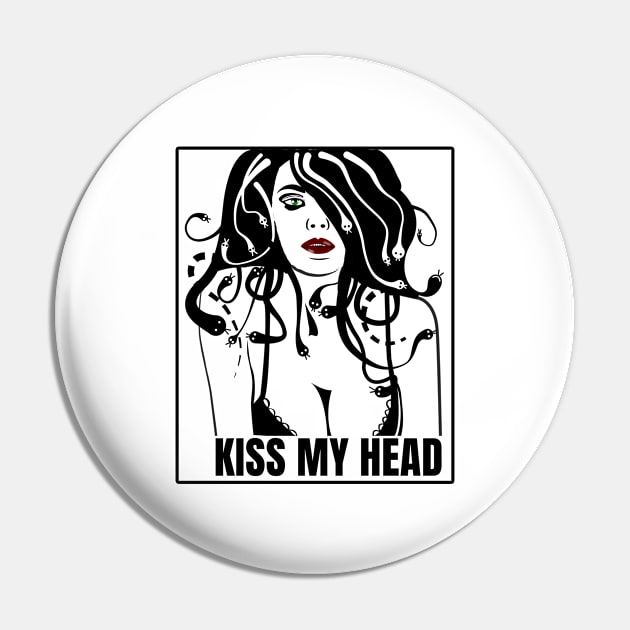 Kiss My Head Pin by alialbadr