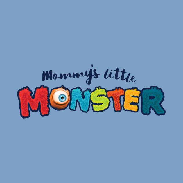 Mommy's little Monster kids graphic t-shirt (MLM036) by MyLittleMonstersTees