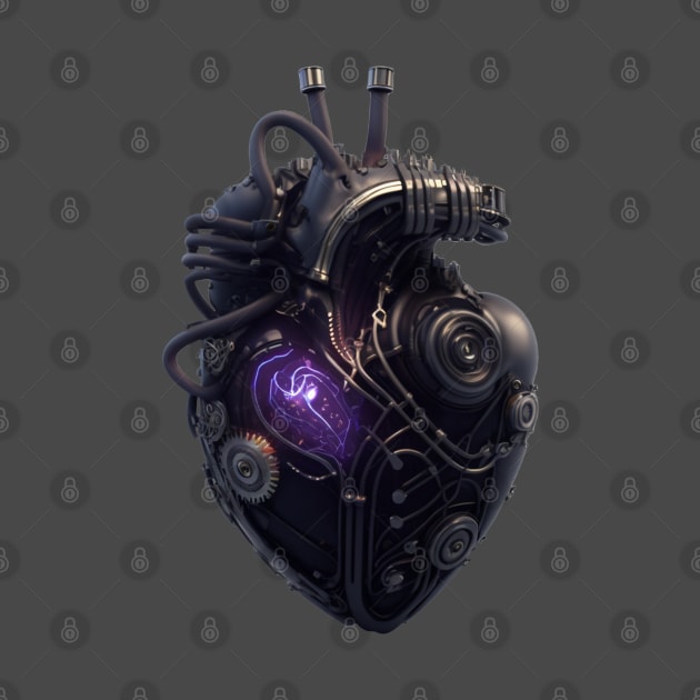 Cyborg Heart 4 by apsi