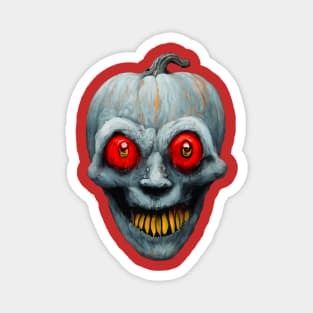 Red Eyed Pumpkin Magnet