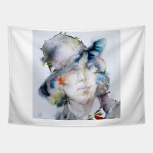 OSCAR WILDE watercolor portrait .12 Tapestry