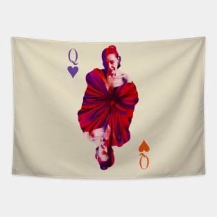 Billie Holiday queen of hearts Tapestry
