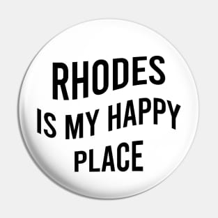 Rhodes is my happy place Pin