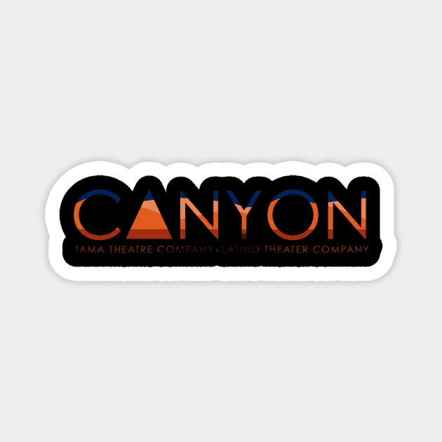 canyon color Magnet by ashappy