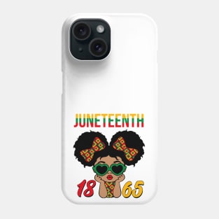 1865 Juneteenth, Black History, Freedom Phone Case