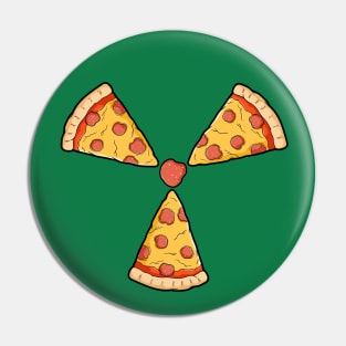 Radioactive Pizza Pin