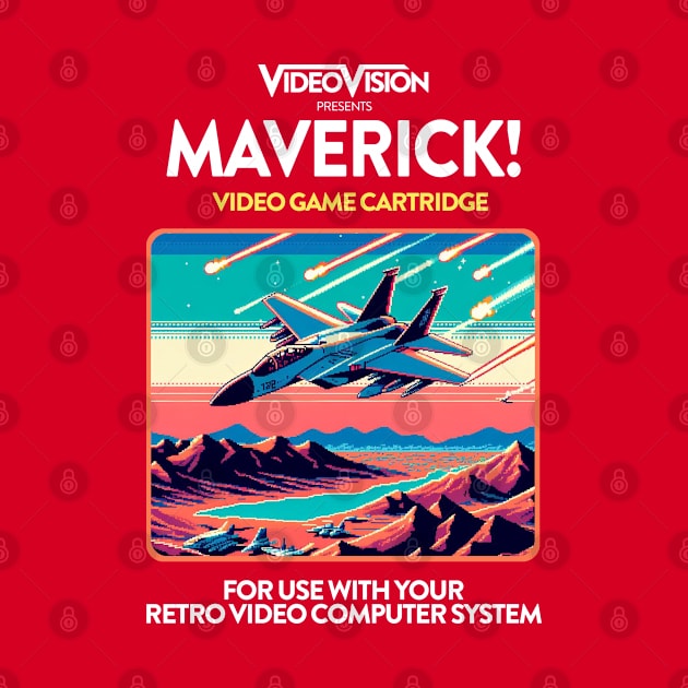 Maverick 80s Game by PopCultureShirts