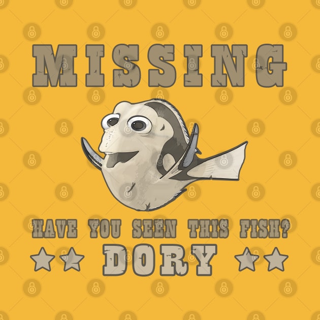 Missing Dory Poster by madmonkey