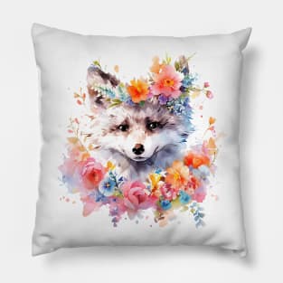 cute fox Pillow