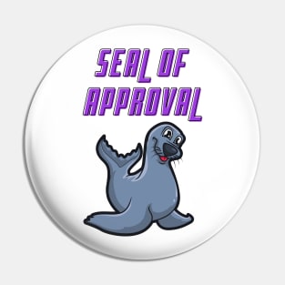 Seal of approval Pin