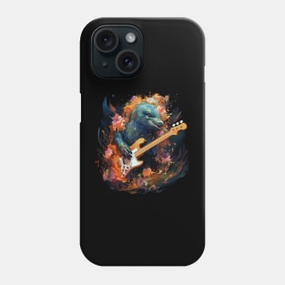 Porpoise Playing Guitar Phone Case