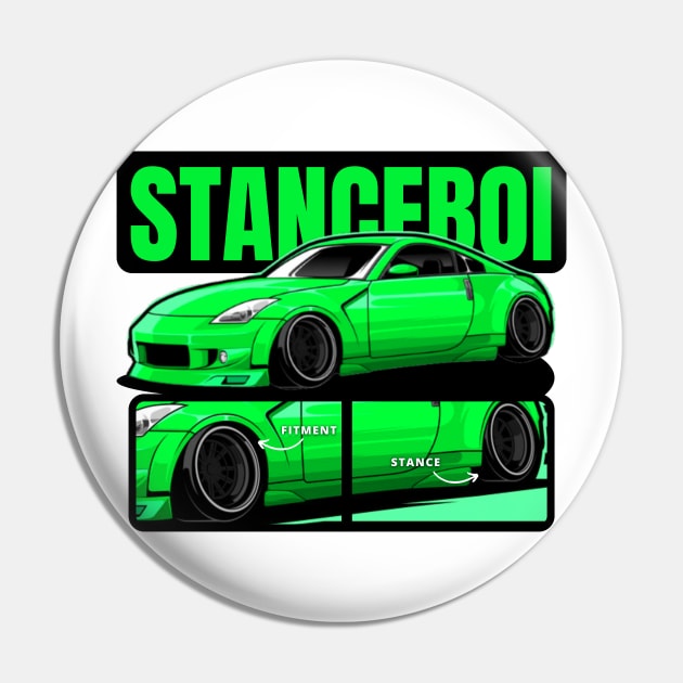 Stance Boi - 350Z Pin by MOTOSHIFT