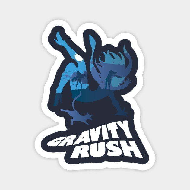 Gravity Rush Magnet by Alundrart