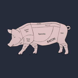 How to Find Bacon on a Pig T-Shirt