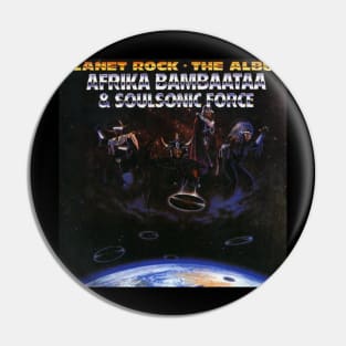 AFRIKA BAMBAATAA & SOULSONIC FORCE MERCH VTG Pin