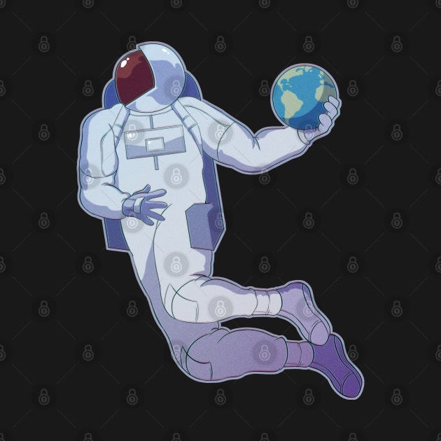 Astronaut Dunk by GabCastro