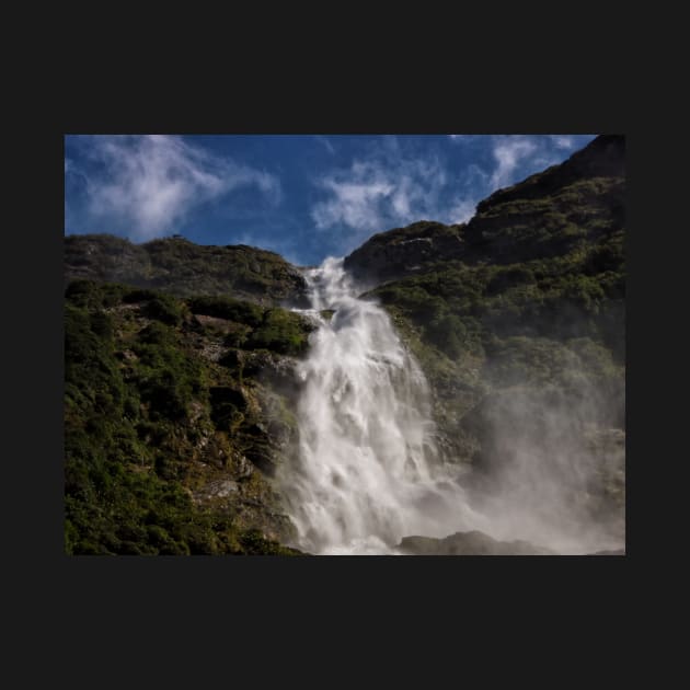 Underneath Sutherland Falls by krepsher