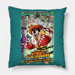 Street Pilgrim Vs. The World of Evil Fighters Pillow