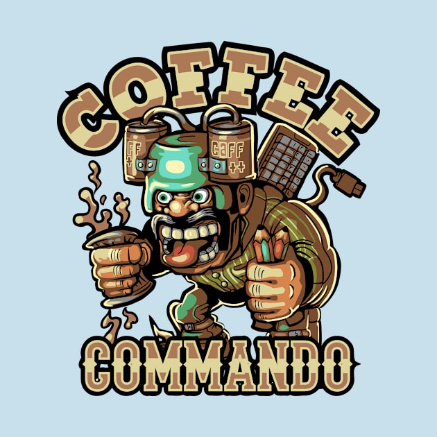 Coffee Commando by wuhuli