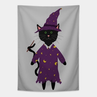 Salem The Wizardly Cat Tapestry