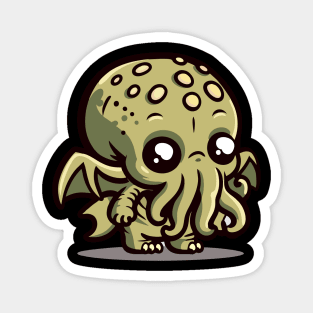 Cute Kawaii Cthulhu Magnet