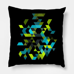 Abstract triangle Pillow