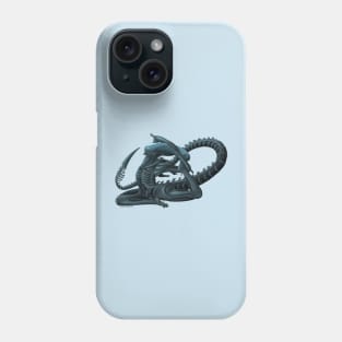 Alien yoga Phone Case